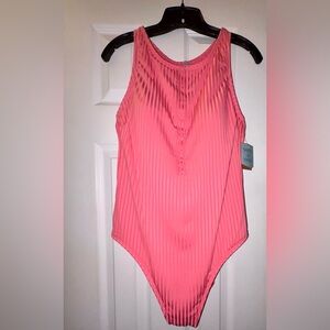 NWT Shade & Shore Pink Swimsuit